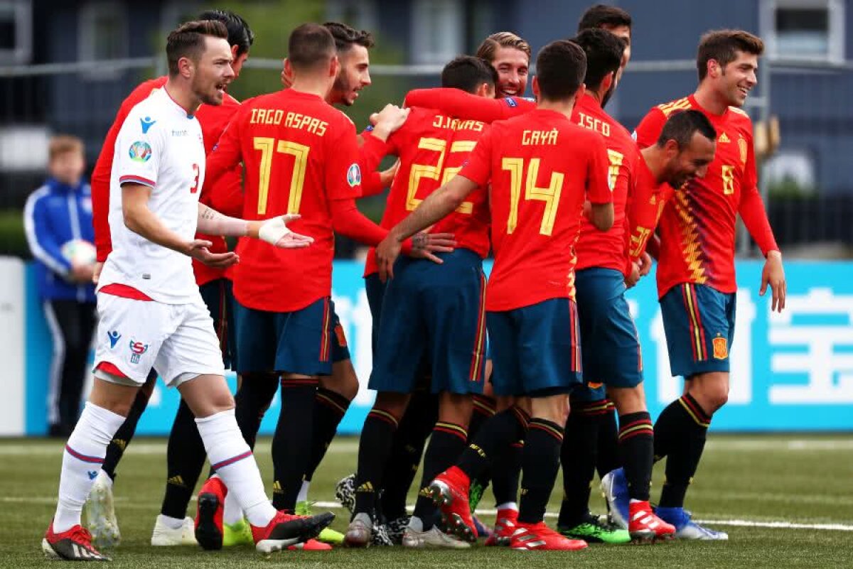 PRELIMINARII EURO 2020 // VIDEO + FOTO Spania și Suedia, victorii categorice în grupa României + „Măcel” în vecini: Ucraina a făcut scor cu Serbia noului vârf al lui Real, Jovic!