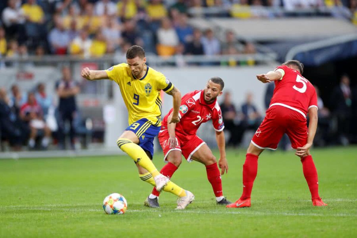 PRELIMINARII EURO 2020 // VIDEO + FOTO Spania și Suedia, victorii categorice în grupa României + „Măcel” în vecini: Ucraina a făcut scor cu Serbia noului vârf al lui Real, Jovic!