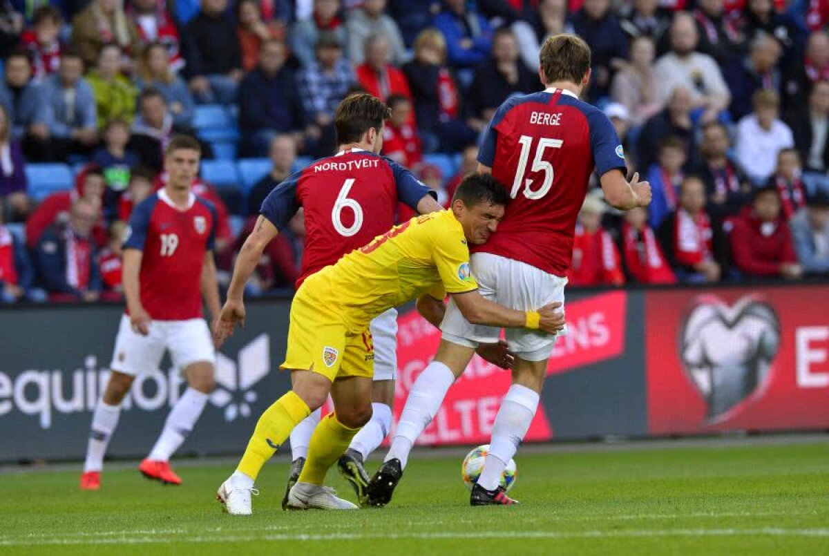 NORVEGIA - ROMÂNIA 2-2 // Era să Ødămdegaard! România a scos în prelungiri un egal, după ce a fost boxată bine 70 de minute! CLASAMENT și rezultate AICI