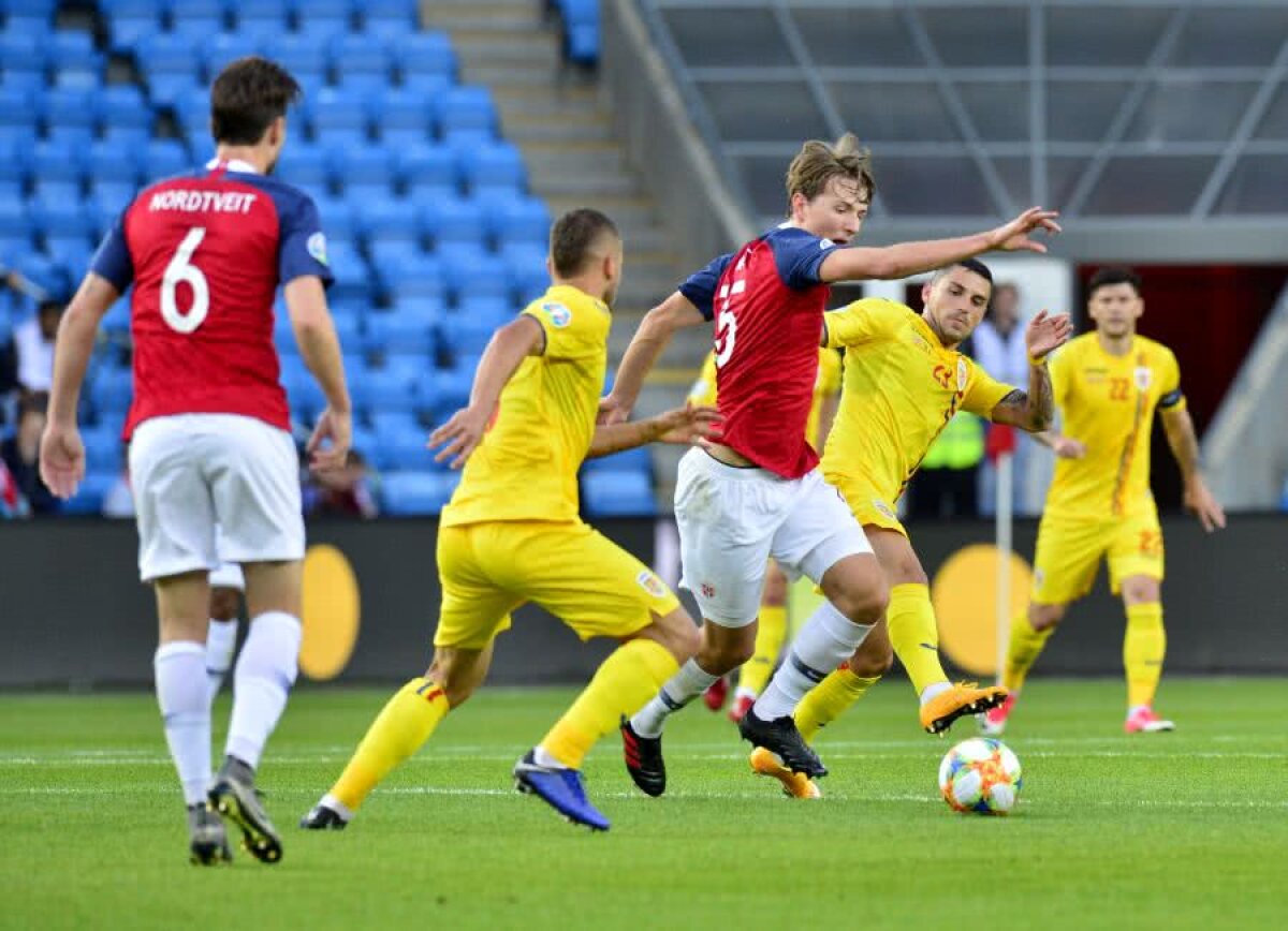 NORVEGIA - ROMÂNIA 2-2 // Era să Ødămdegaard! România a scos în prelungiri un egal, după ce a fost boxată bine 70 de minute! CLASAMENT și rezultate AICI
