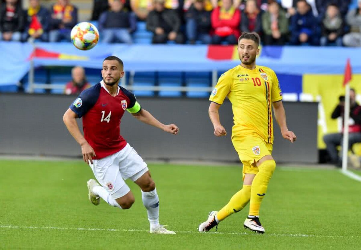 NORVEGIA - ROMÂNIA 2-2 // Era să Ødămdegaard! România a scos în prelungiri un egal, după ce a fost boxată bine 70 de minute! CLASAMENT și rezultate AICI
