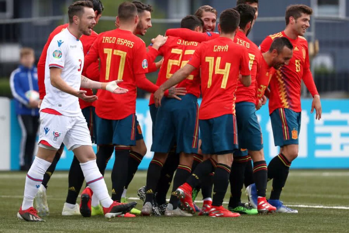 PRELIMINARII EURO 2020 // VIDEO + FOTO Spania și Suedia, victorii categorice în grupa României + „Măcel” în vecini: Ucraina a făcut scor cu Serbia noului vârf al lui Real, Jovic!