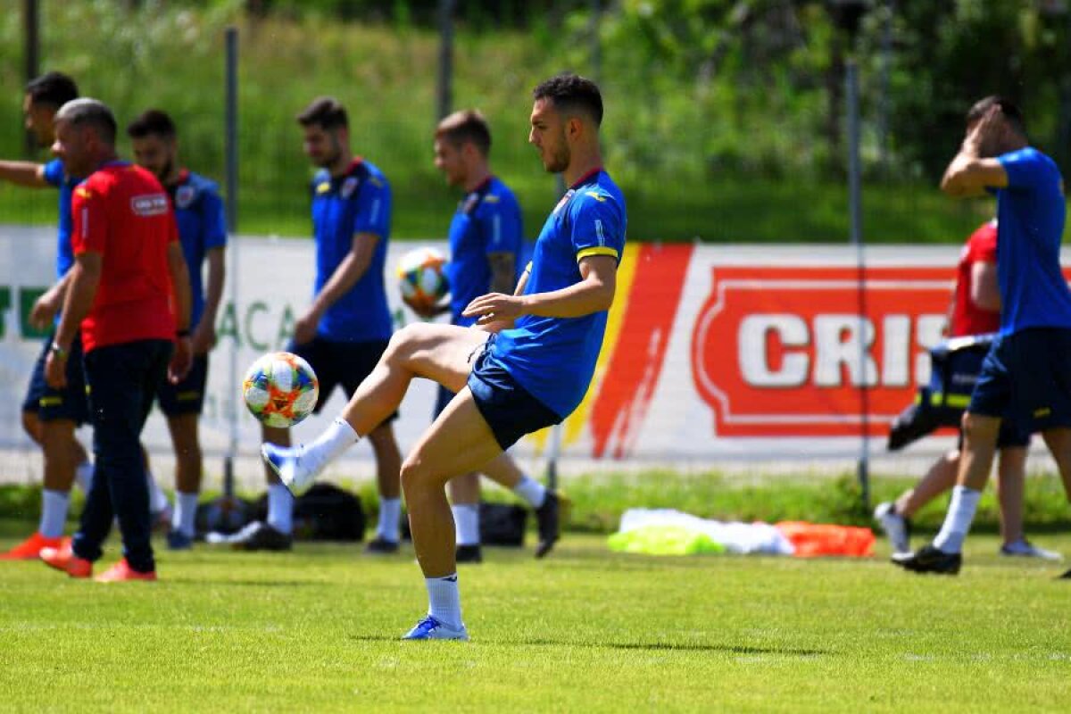 ROMÂNIA U21 // FOTO + VIDEO EXCLUSIV Am asistat la antrenamentul lui Rădoi în stagiul din Italia » Ce le-a cerut selecționerul puștilor U21