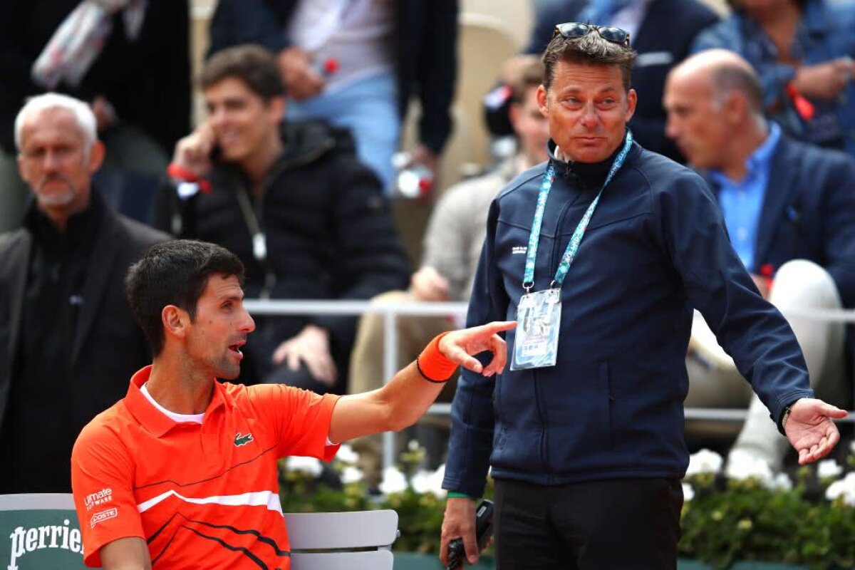 NOVAK DJOKOVIC - DOMINIC THIEM // Nole s-a enervat după eliminarea de la Roland Garros: „Unele dintre cele mai proaste condiții în care am jucat vreodată! Au zburat umbrelele pe teren”