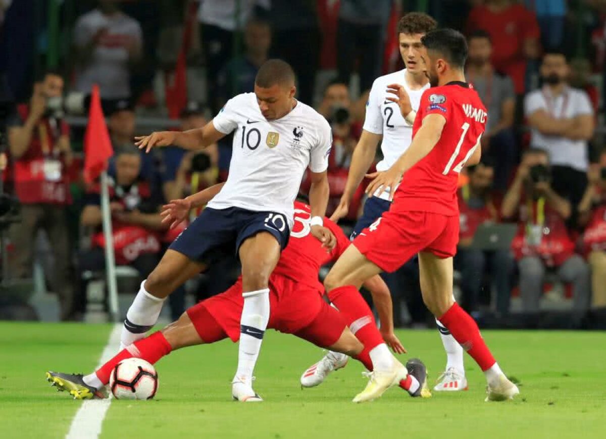 PRELIMINARII EURO 2020 // VIDEO+FOTO Turcia umilește Franța lui Mbappe, iar Rusia face scor: 9-0 cu San Marino » Rezultate + clasamente