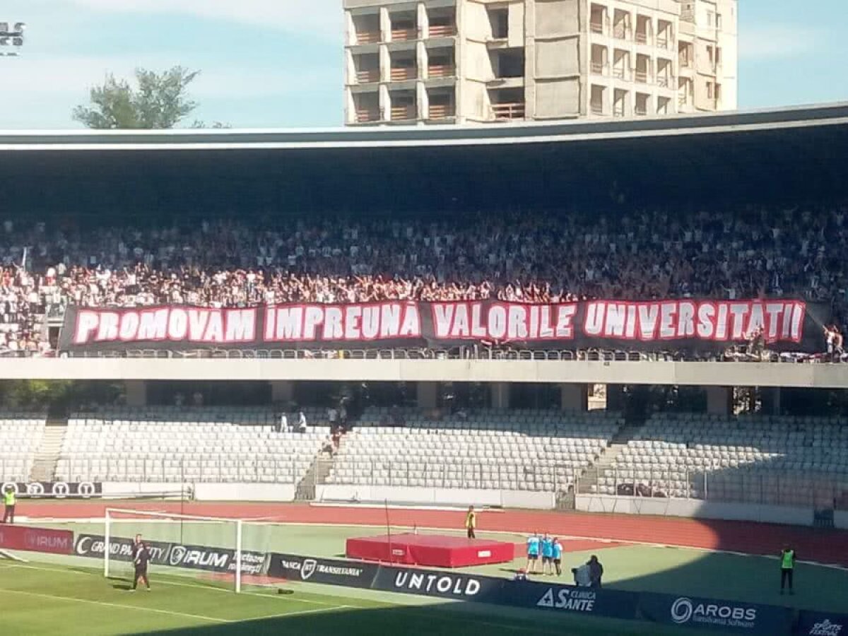 BARAJ LIGA 1, TUR, U CLUJ - HERMANNSTADT 0-2 // VIDEO+FOTO » Sibienii și-au asigurat în mare măsură rămânerea în Liga 1, înaintea returului