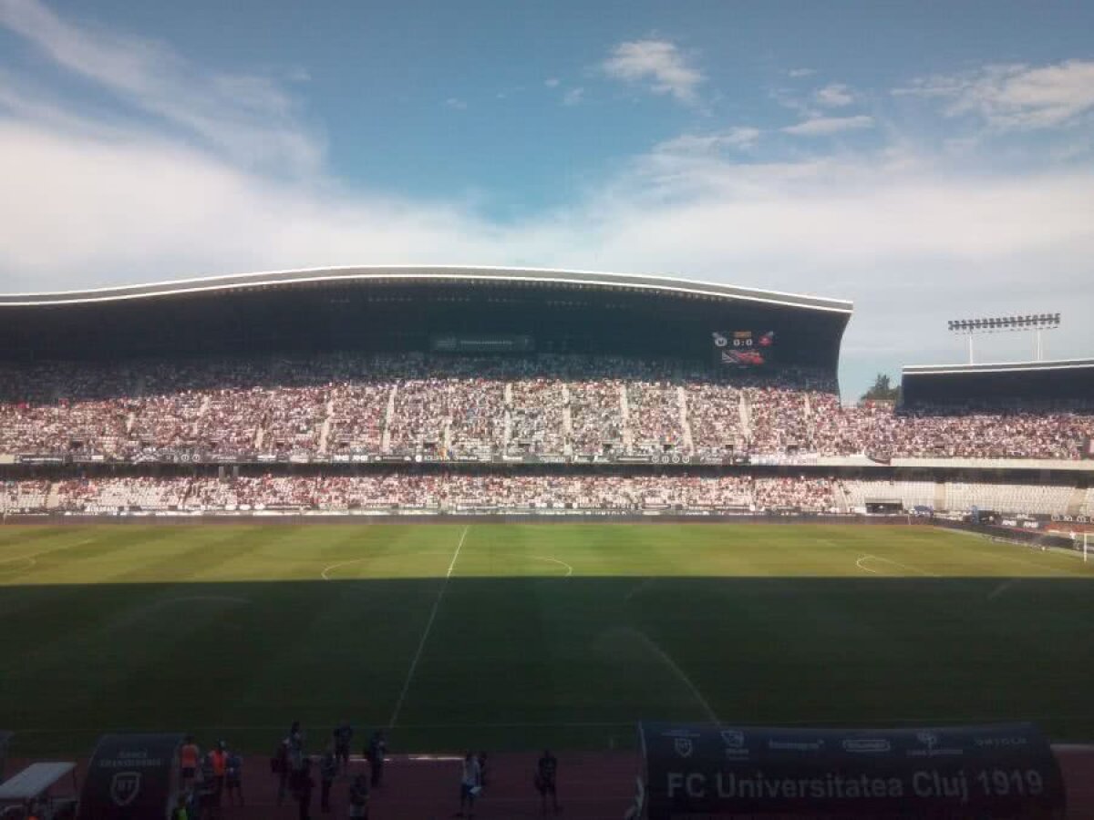 BARAJ LIGA 1, TUR, U CLUJ - HERMANNSTADT 0-2 // VIDEO+FOTO » Sibienii și-au asigurat în mare măsură rămânerea în Liga 1, înaintea returului