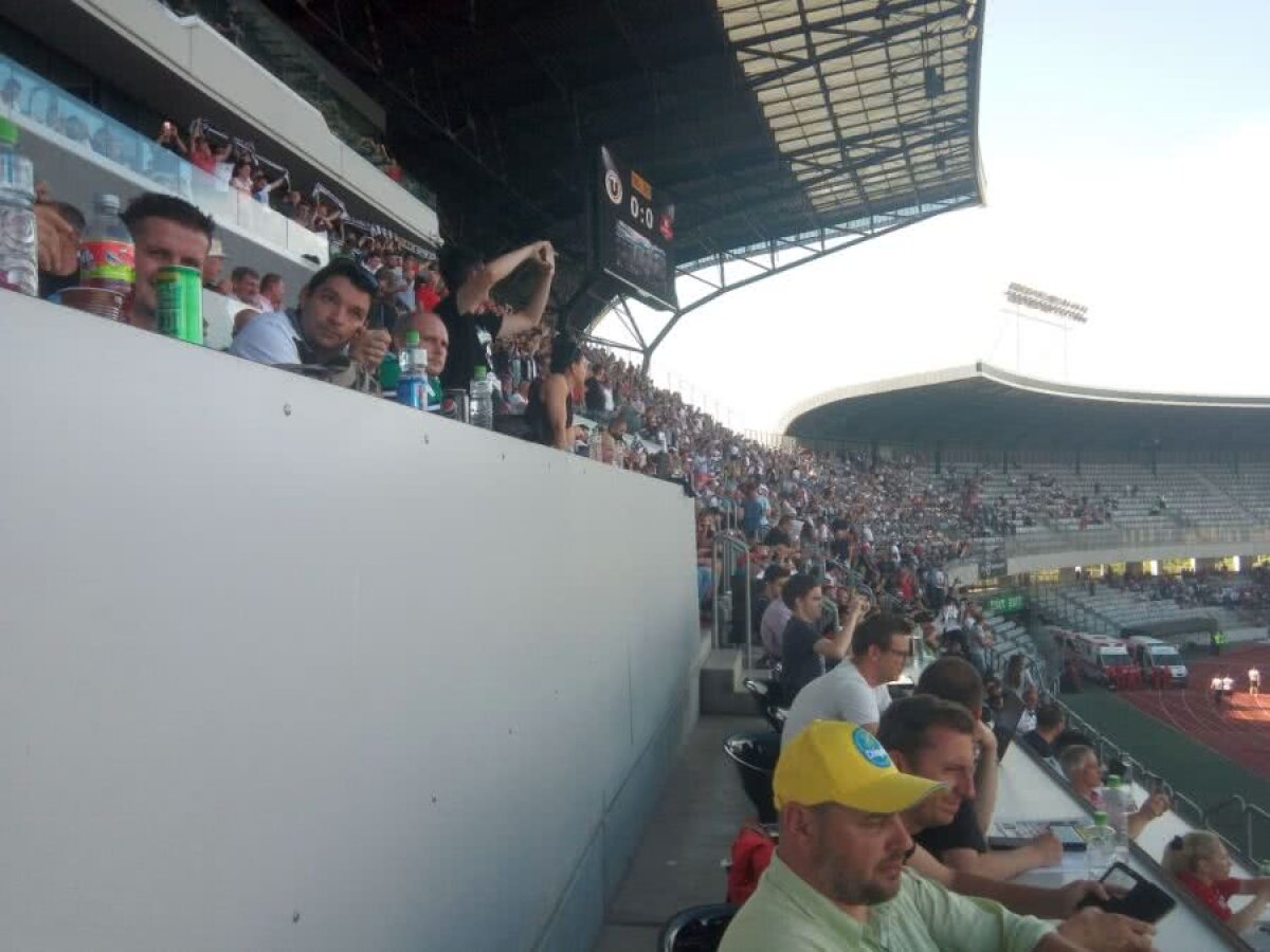 BARAJ LIGA 1, TUR, U CLUJ - HERMANNSTADT 0-2 // VIDEO+FOTO » Sibienii și-au asigurat în mare măsură rămânerea în Liga 1, înaintea returului