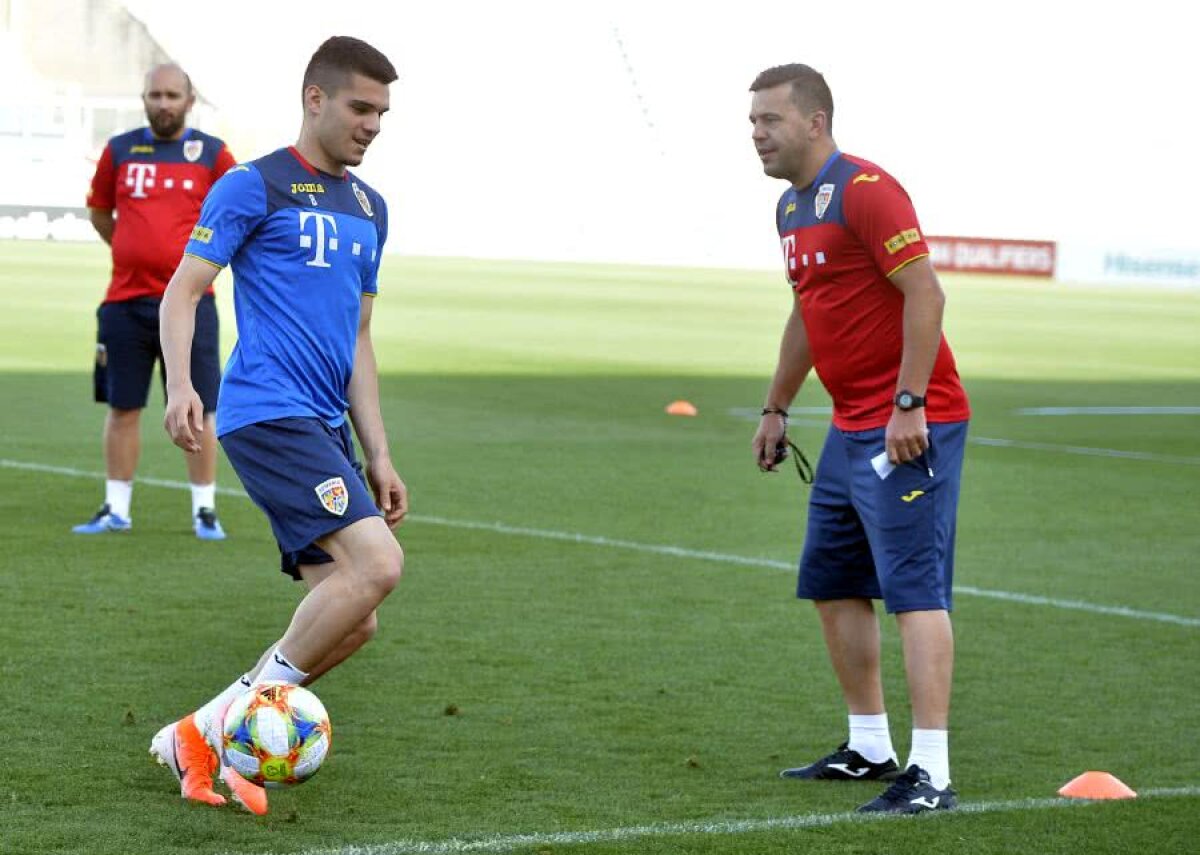 MALTA - ROMÂNIA // VIDEO+FOTO Imagini de la antrenamentul de azi al „tricolorilor” » Cosmin Contra s-a băgat la „5 contra 2” cu elevii săi