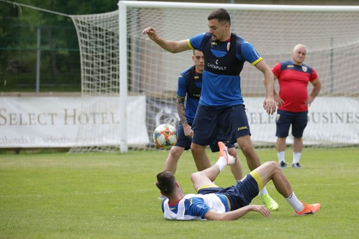 ROMÂNIA U21 // Alexandru Cicâldău a revenit la antrenamentele naționalei de tineret: „Cic is back”