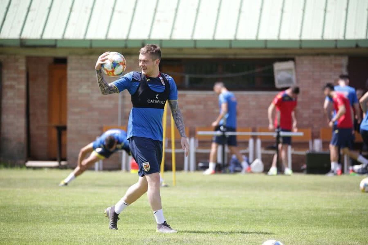 ROMÂNIA U21 // Alexandru Cicâldău a revenit la antrenamentele naționalei de tineret: „Cic is back”