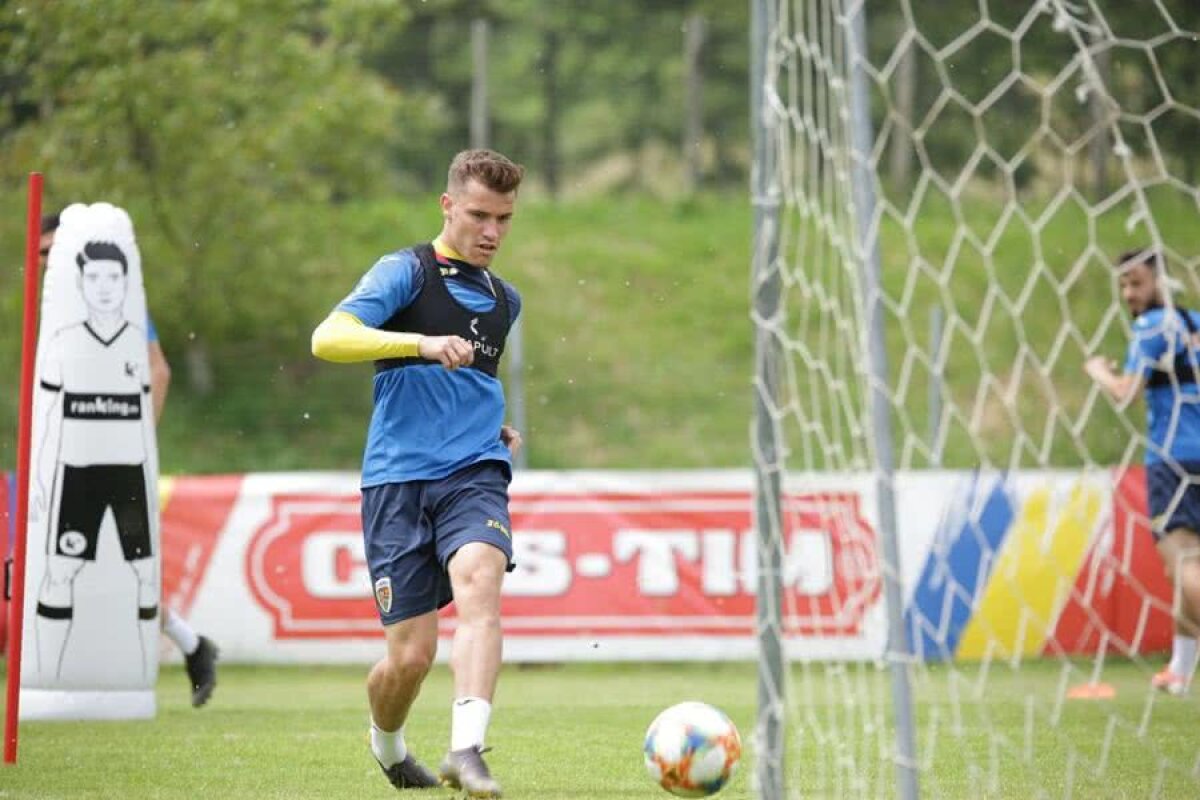 ROMÂNIA U21 // Alexandru Cicâldău a revenit la antrenamentele naționalei de tineret: „Cic is back”