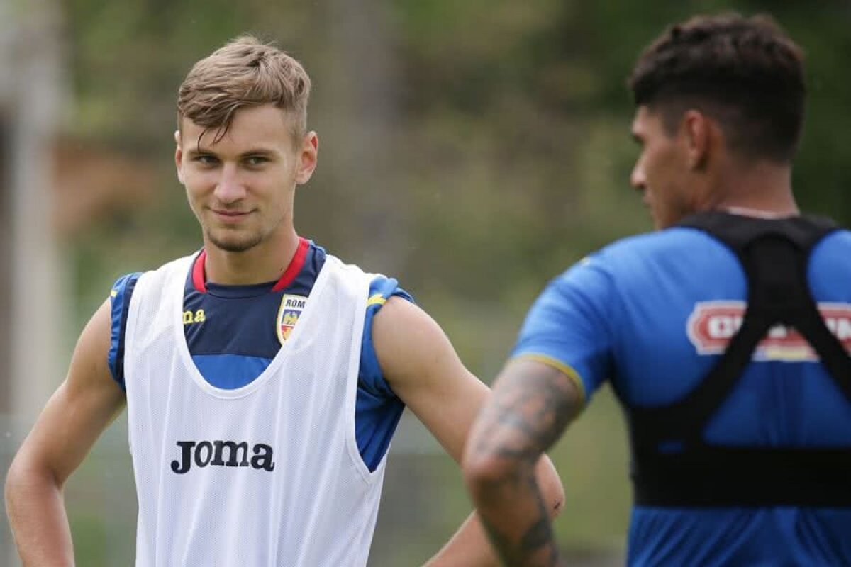 ROMÂNIA U21 // Alexandru Cicâldău a revenit la antrenamentele naționalei de tineret: „Cic is back”