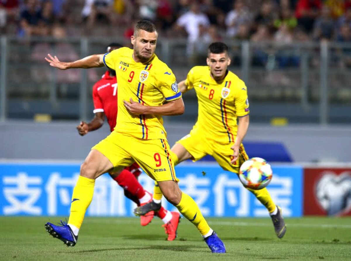 MALTA - ROMÂNIA 0-4 // VIDEO+FOTO Suedia, venim! România învinge fără emoții Malta, 4-0, și suntem în cărți pentru calificarea la EURO 2020