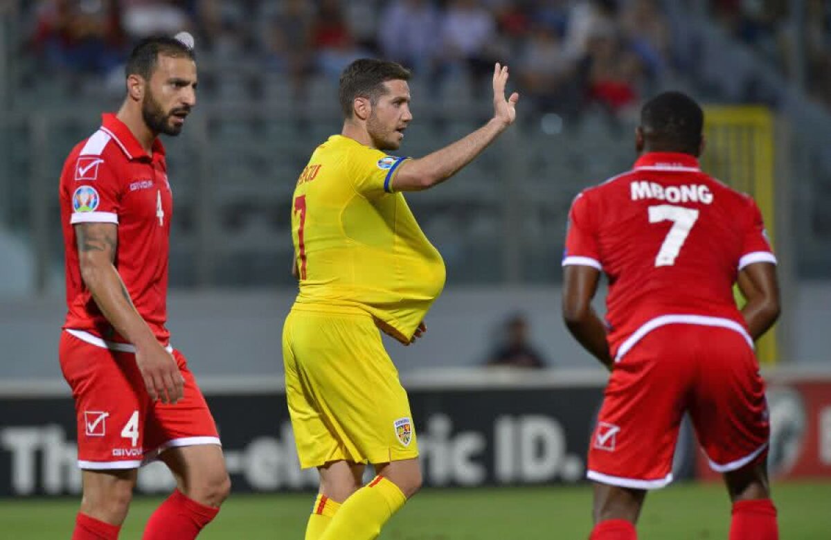 MALTA - ROMÂNIA 0-4 // VIDEO+FOTO Suedia, venim! România învinge fără emoții Malta, 4-0, și suntem în cărți pentru calificarea la EURO 2020