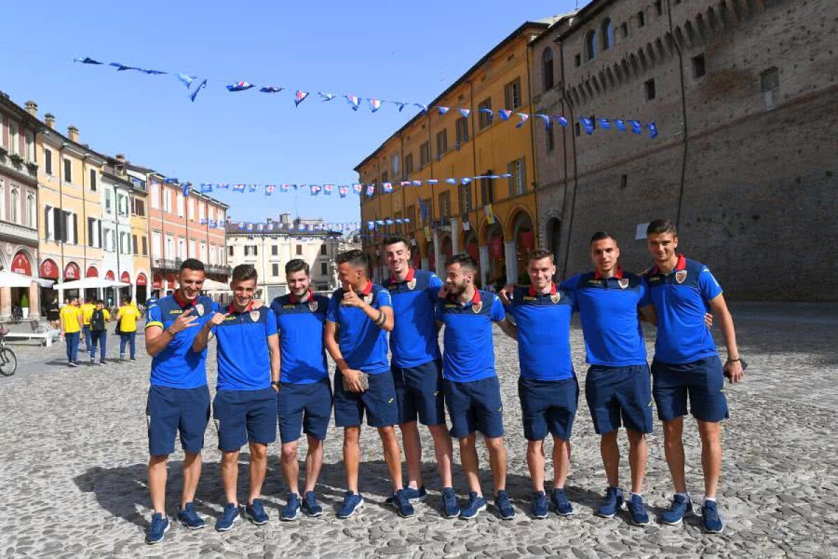 FOTO „Tricolorii mici”, plimbare prin Cesena » Mirel Rădoi află în această noapte dacă Ionuț Nedelcearu merge la Euro 2019