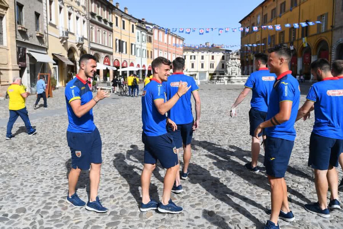 FOTO „Tricolorii mici”, plimbare prin Cesena » Mirel Rădoi află în această noapte dacă Ionuț Nedelcearu merge la Euro 2019