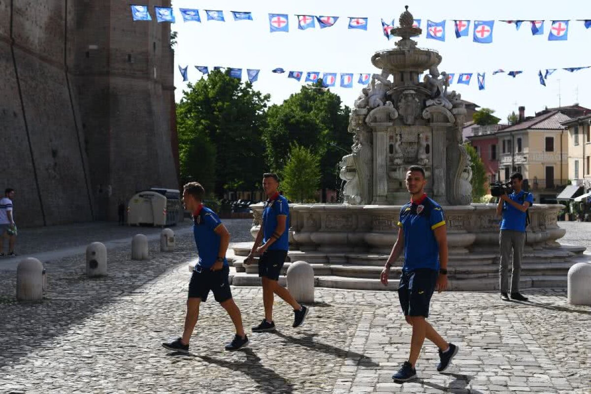 FOTO „Tricolorii mici”, plimbare prin Cesena » Mirel Rădoi află în această noapte dacă Ionuț Nedelcearu merge la Euro 2019