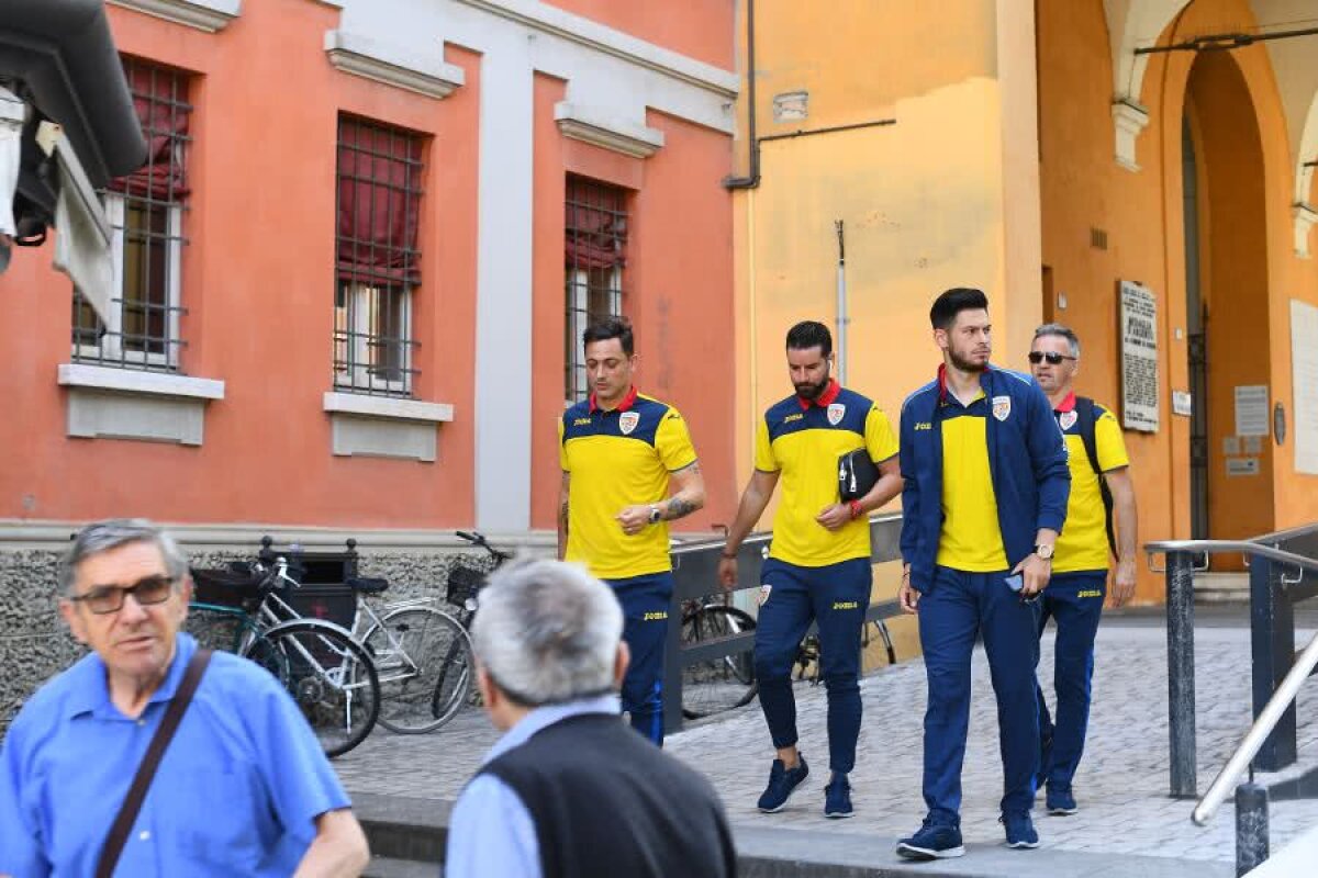 FOTO „Tricolorii mici”, plimbare prin Cesena » Mirel Rădoi află în această noapte dacă Ionuț Nedelcearu merge la Euro 2019