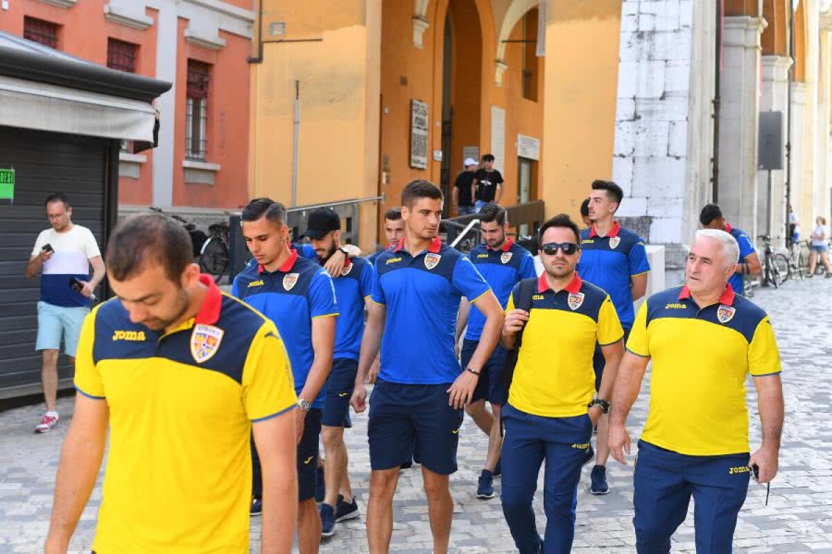 FOTO „Tricolorii mici”, plimbare prin Cesena » Mirel Rădoi află în această noapte dacă Ionuț Nedelcearu merge la Euro 2019