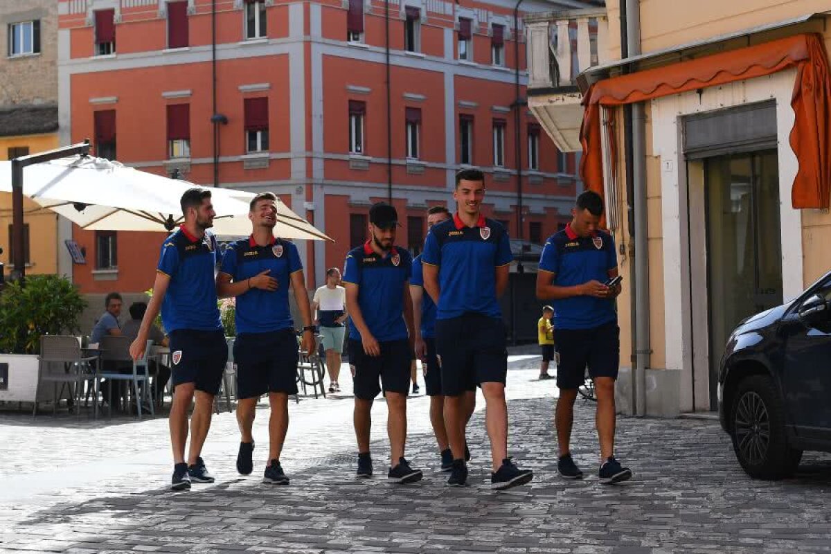 FOTO „Tricolorii mici”, plimbare prin Cesena » Mirel Rădoi află în această noapte dacă Ionuț Nedelcearu merge la Euro 2019