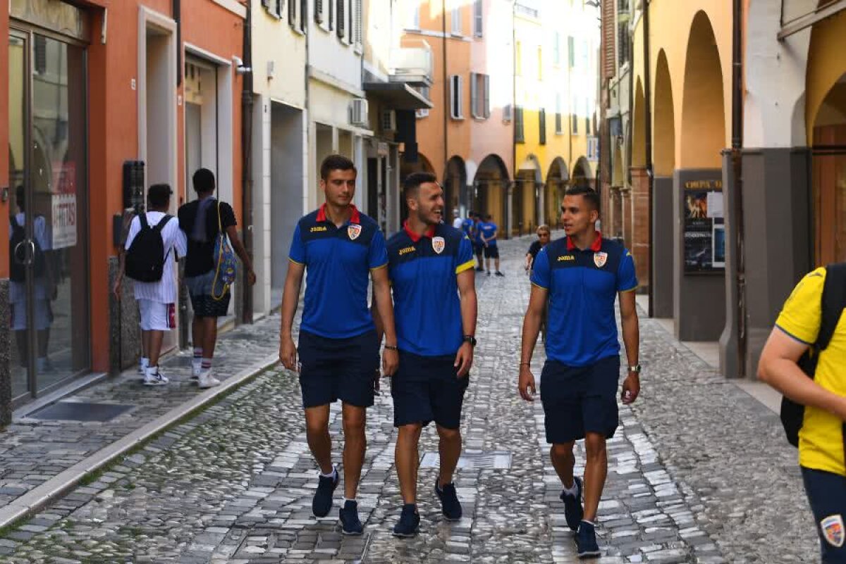 FOTO „Tricolorii mici”, plimbare prin Cesena » Mirel Rădoi află în această noapte dacă Ionuț Nedelcearu merge la Euro 2019