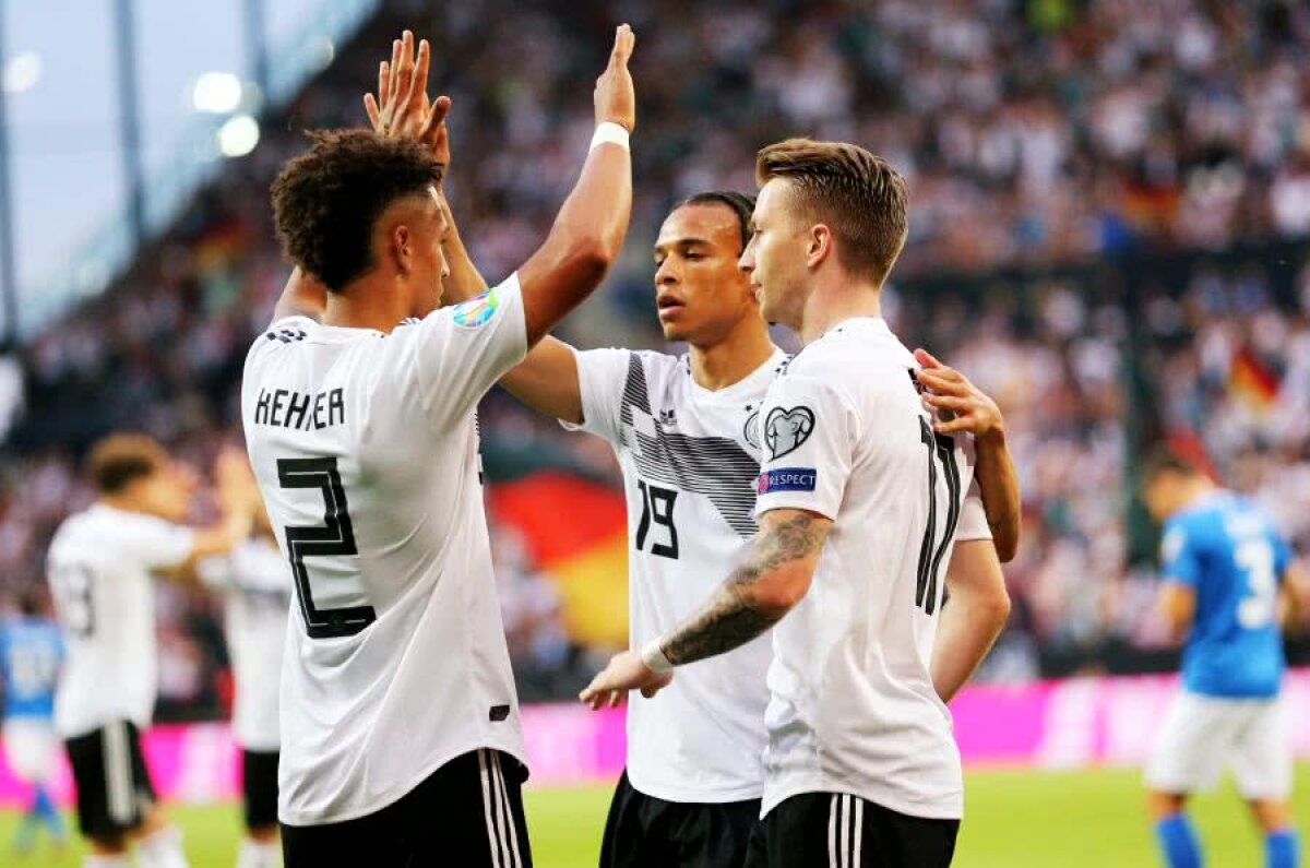 PRELIMINARII EURO 2020 // FOTO + VIDEO Spectacol total! Germania și Franța s-au dezlănțuit într-o seară cu 43 de goluri » Rezumate, rezultate și clasamente