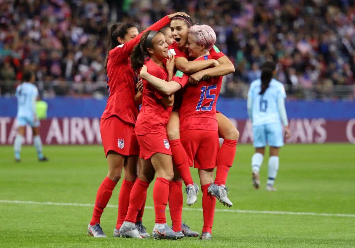 SUA - THAILANDA 13-0  // VIDEO SUA, record cu Thailanda! Scor incredibil în meciul de la Campionatul Mondial de fotbal feminin