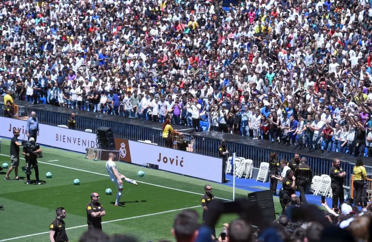 VIDEO + FOTO Luka Jovic a fost prezentat azi la Real Madrid: „Sunt  cel mai fericit! De mic eram fanul clubului”