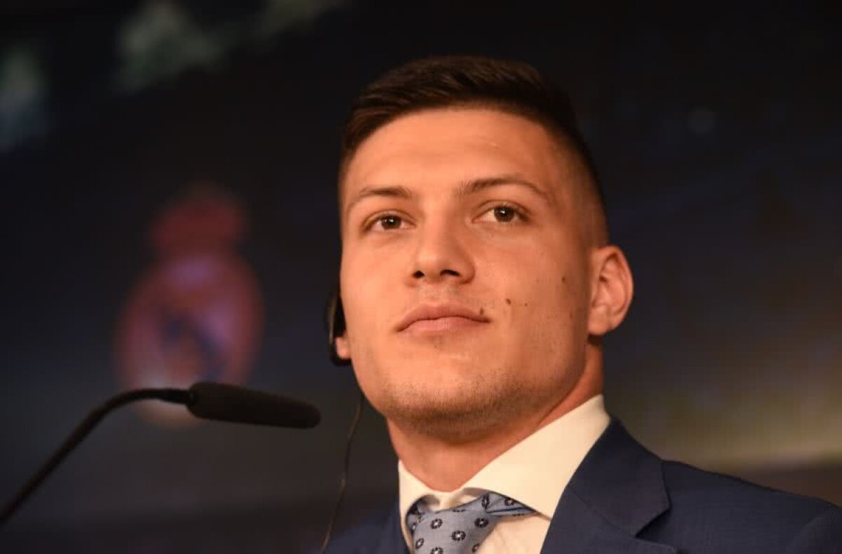 VIDEO + FOTO Luka Jovic a fost prezentat azi la Real Madrid: „Sunt  cel mai fericit! De mic eram fanul clubului”