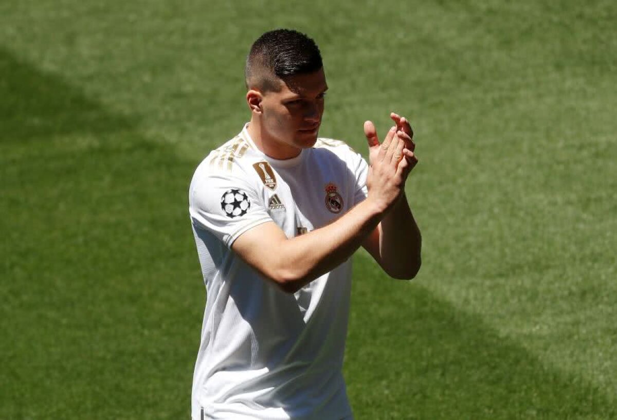 VIDEO + FOTO Luka Jovic a fost prezentat azi la Real Madrid: „Sunt  cel mai fericit! De mic eram fanul clubului”