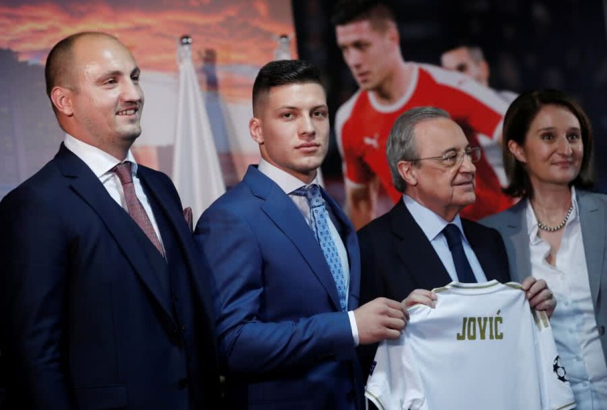 VIDEO + FOTO Luka Jovic a fost prezentat azi la Real Madrid: „Sunt  cel mai fericit! De mic eram fanul clubului”