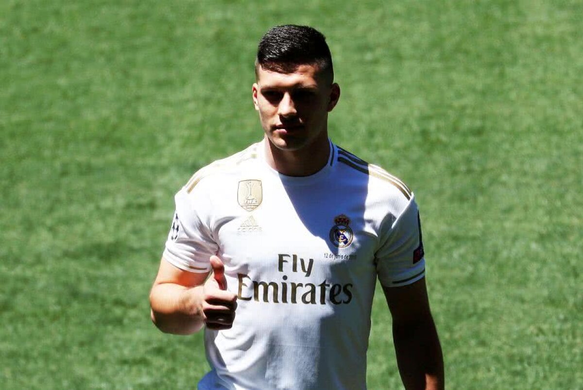 VIDEO + FOTO Luka Jovic a fost prezentat azi la Real Madrid: „Sunt  cel mai fericit! De mic eram fanul clubului”