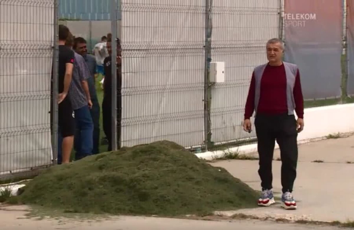 FOTO Gigi Becali e în pas cu moda și nu se uită la bani! Cât costă adidașii pe care i-a purtat la antrenamentul lui FCSB