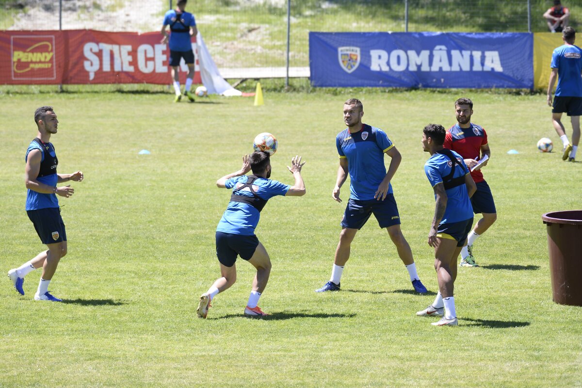 ROMÂNIA U21 // VIDEO Sesiune de antrenament total inedită a jucătorilor lui Rădoi: » GSP a filmat ședința tehnică inovativă cu drona