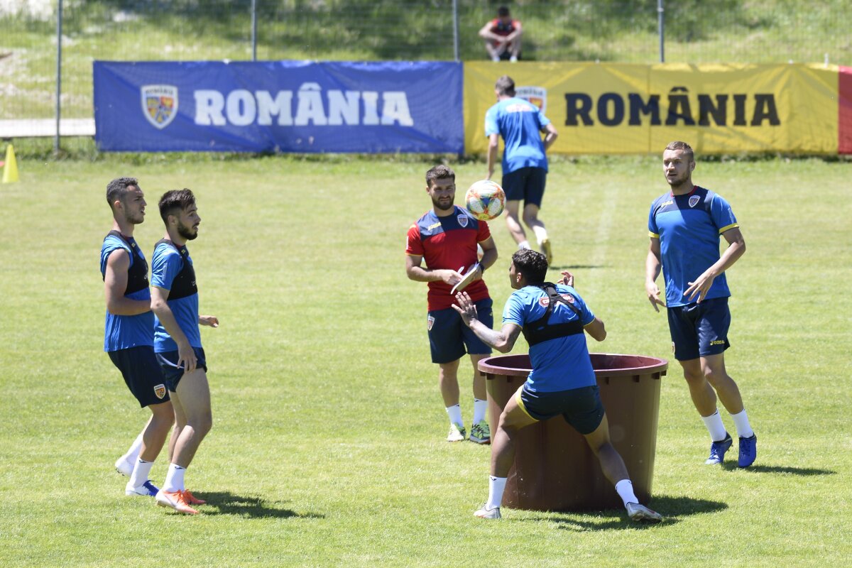 ROMÂNIA U21 // VIDEO Sesiune de antrenament total inedită a jucătorilor lui Rădoi: » GSP a filmat ședința tehnică inovativă cu drona