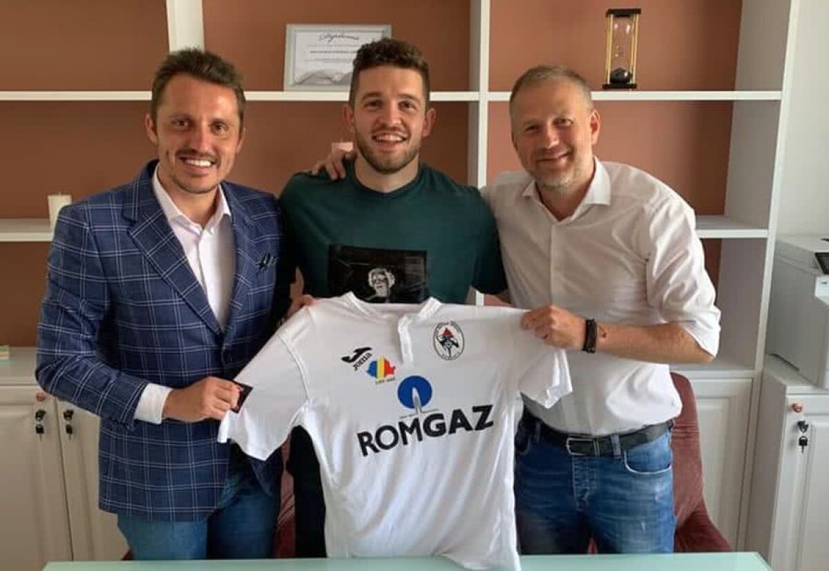 TRANSFER OFICIAL Gaz Metan a semnat cu Sergiu Buș, atacant dorit și de Dinamo