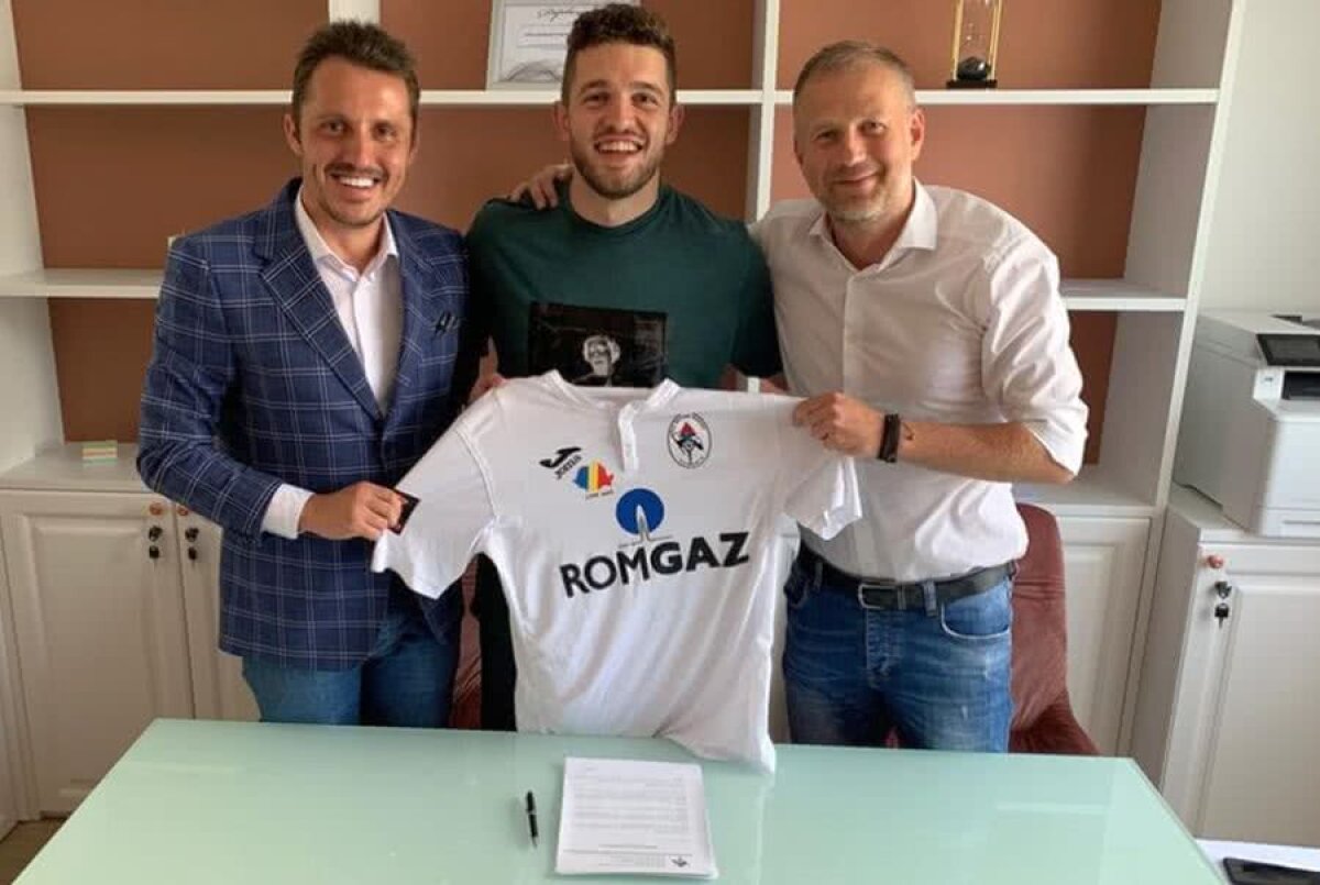 TRANSFER OFICIAL Gaz Metan a semnat cu Sergiu Buș, atacant dorit și de Dinamo