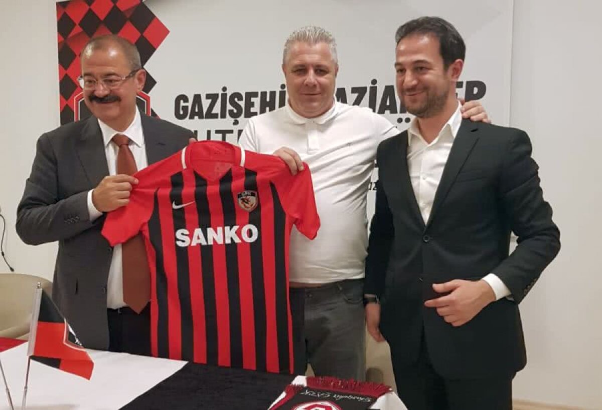 FOTO Marius Șumudică a fost prezentat la Gaziantep!