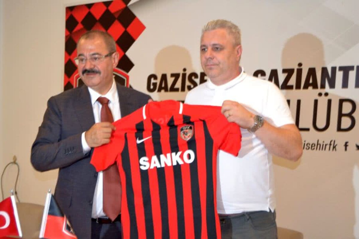 FOTO Marius Șumudică a fost prezentat la Gaziantep!
