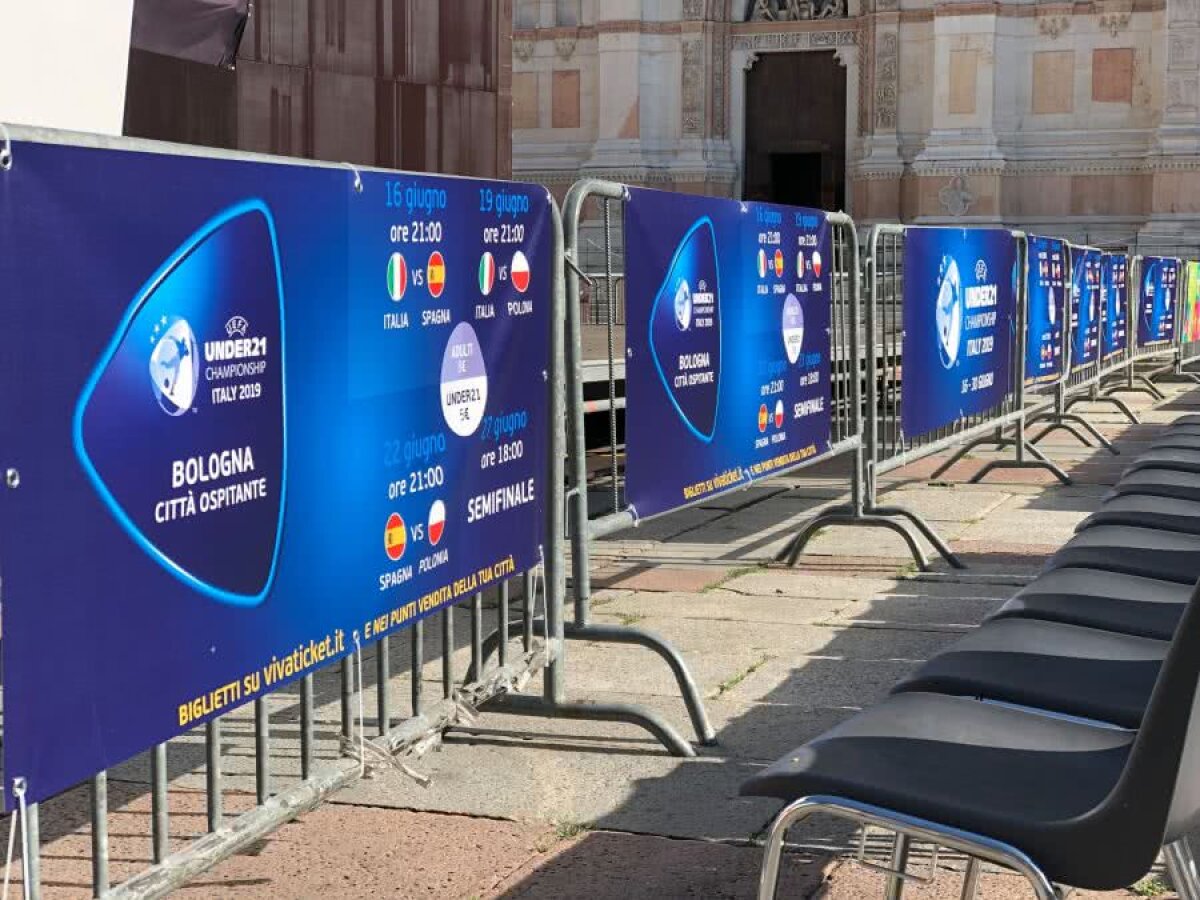 EURO 2019 // VIDEO+FOTO Cum pot urmări fanii naționalei României U21 meciurile în Bologna