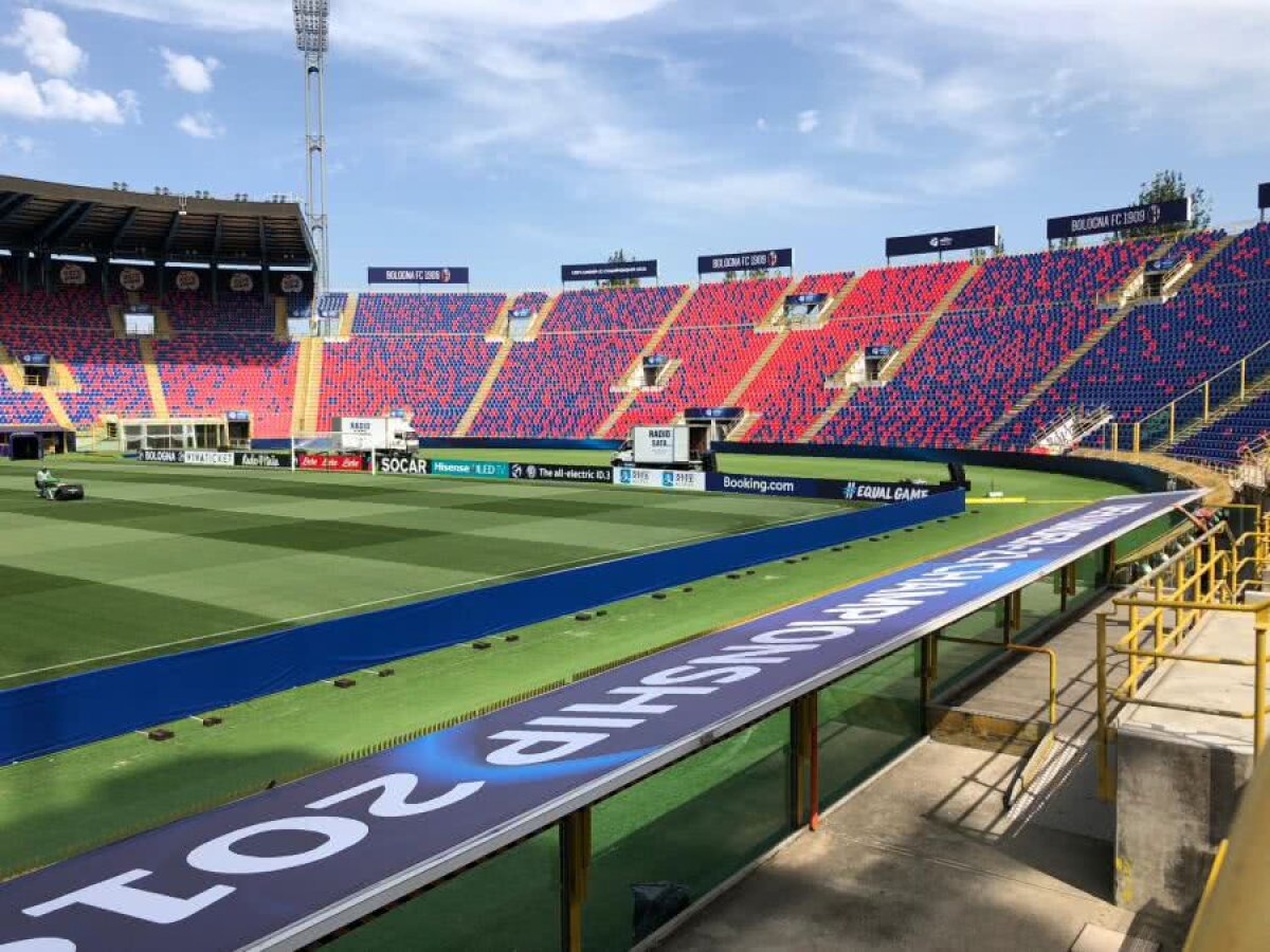 VIDEO+FOTO „Renato Dall'Ara, cetatea fotbalului din Bologna » GSP a vizitat unul dintre stadioanele legendare ale Italiei