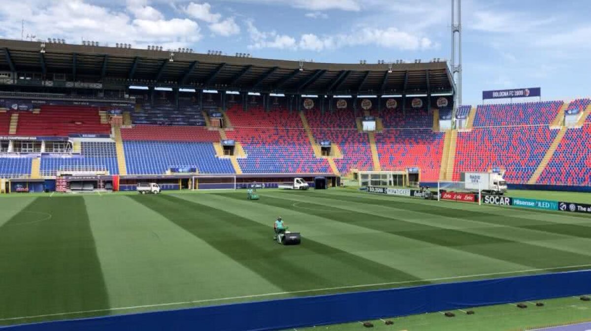 VIDEO+FOTO „Renato Dall'Ara, cetatea fotbalului din Bologna » GSP a vizitat unul dintre stadioanele legendare ale Italiei