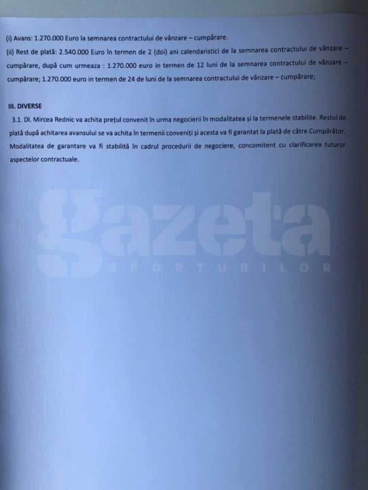 EXCLUSIV GSP Ionuț Negoiță, provocare pentru Rednic: „Sunt dispus să negociez cu el în prezența suporterilor!” + Avem draftul de vânzare trimis de patronul lui Dinamo