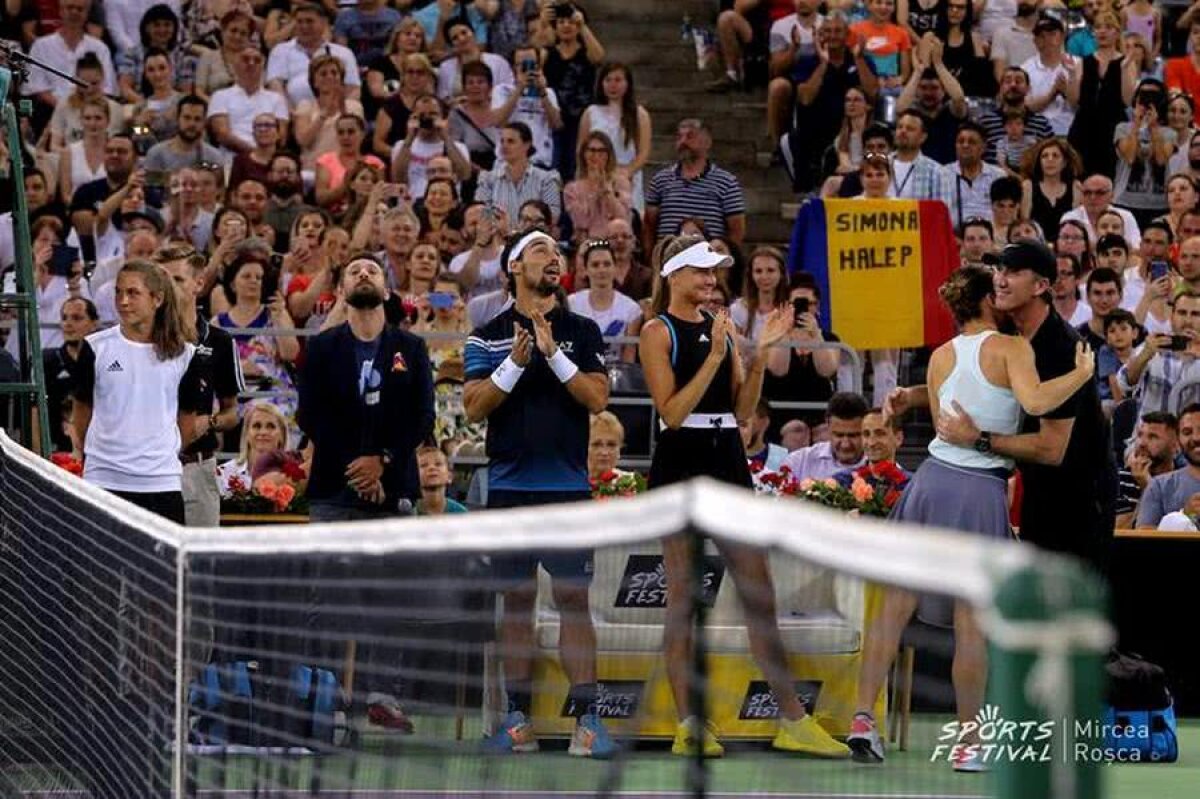 Simona Halep, Darren Cahill și Marius Copil au făcut spectacol la Sports Festival, în Cluj: „M-am simțit extraordinar, nu am râs în toată cariera mea cât am râs aici!”