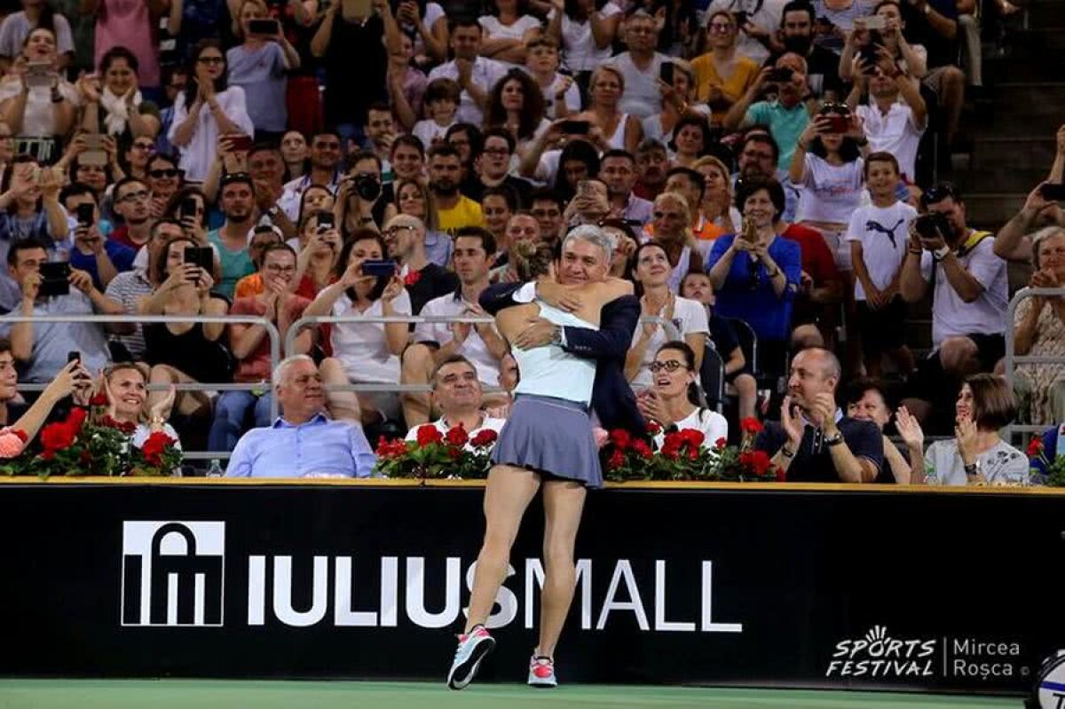 Simona Halep, Darren Cahill și Marius Copil au făcut spectacol la Sports Festival, în Cluj: „M-am simțit extraordinar, nu am râs în toată cariera mea cât am râs aici!”