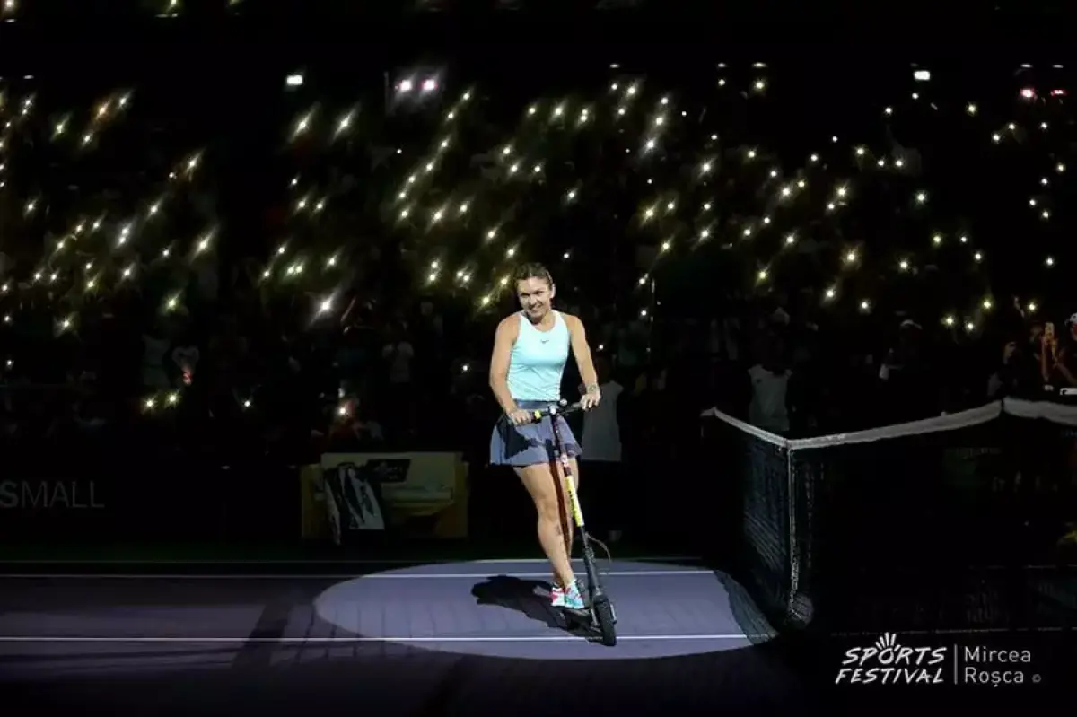 Simona Halep, Darren Cahill și Marius Copil au făcut spectacol la Sports Festival, în Cluj: „M-am simțit extraordinar, nu am râs în toată cariera mea cât am râs aici!”