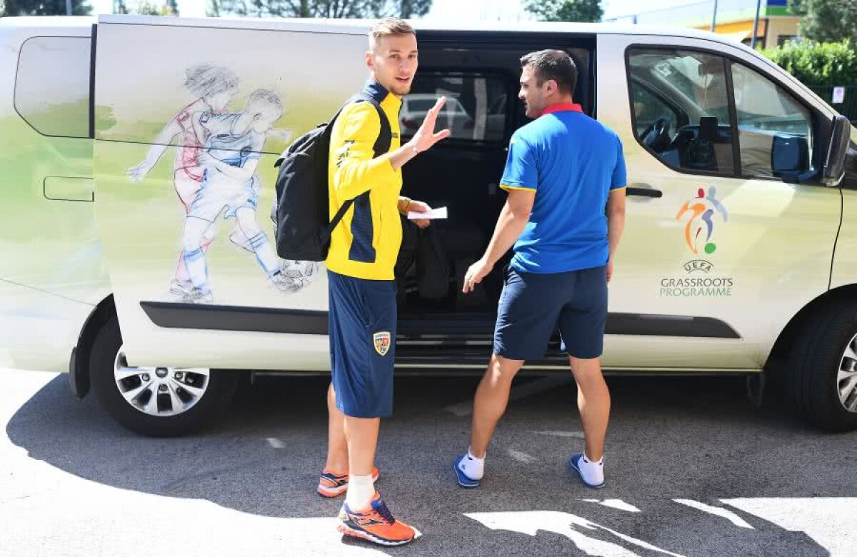 EURO 2019 // FOTO+VIDEO Denis Drăguș a părăsit cantonamentul U21! Mesajul fotbalistului la plecare