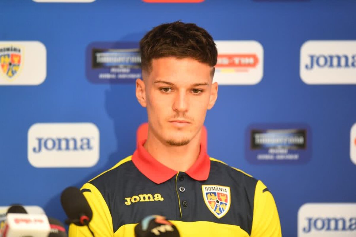 ROMÂNIA U21 // VIDEO+FOTO Ricardo Grigore și Dennis Man la conferință » „Am stat cu telefonul lângă mine, nici n-am plecat în vacanță, au fost zile stresante!”