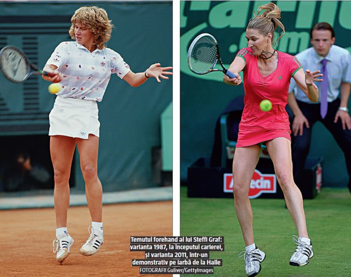 FOTO Steffi Graf - 50 » Câștigătoare a 22 de titluri de Mare Șlem, germanca a sărbătorit discret 50 de ani